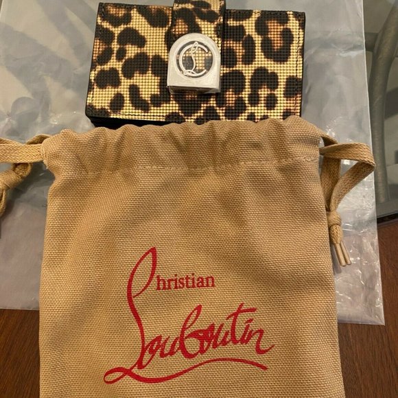 Christian Louboutin Elisa Leopard-Print Wallet - Picture 3 of 5